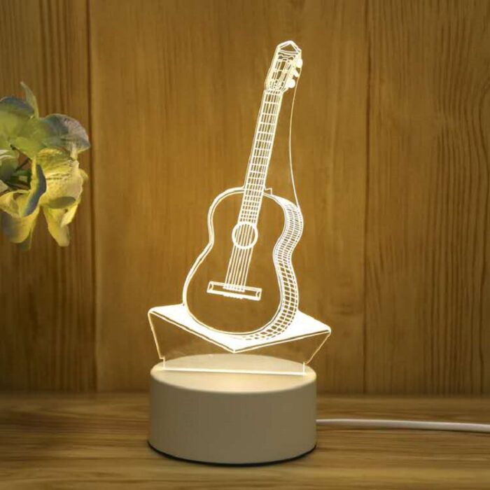 3D Illusion Lights Lamp, LED Table Desk Decor 7 Colors Touch Control USB Powered Party Decoration Lamp,3D Visual Lamp for Home Décor Xmas Birthday Gifts - Image 14