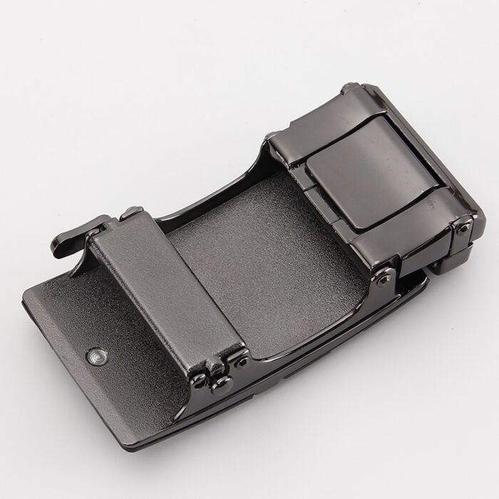 Mens Classic Ratchet Belt Buckle Automatic Slider Replacement Buckle - Image 5