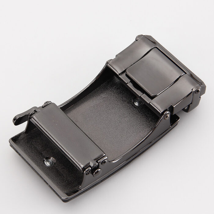 Mens Classic Ratchet Belt Buckle Automatic Slider Replacement Buckle - Image 5