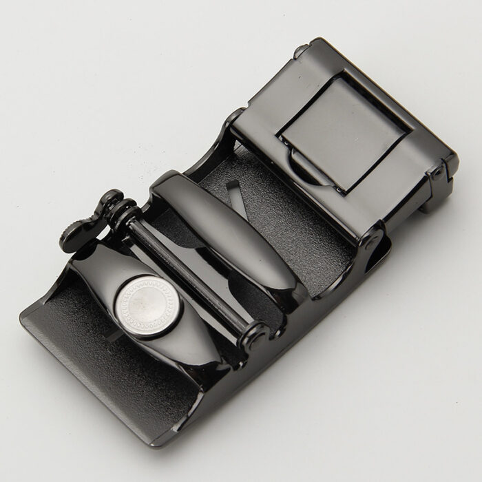Mens Classic Ratchet Belt Buckle Automatic Slider Replacement Buckle - Image 5