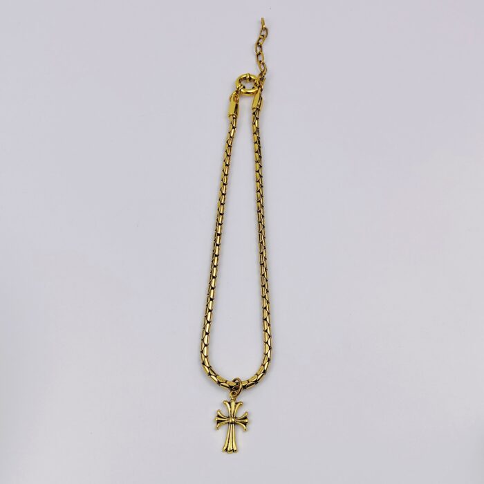 Fashion Simple Men Necklace Cross Pendant Link Chain - Image 5