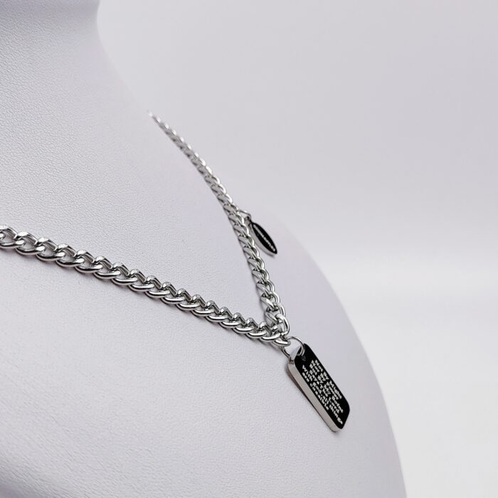 Stainless Steel Necklaces for Men/Women Choker Delicate Simple Necklace Friends Gift Jewelry - Image 2