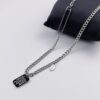 Stainless Steel Necklaces for Men/Women Choker Delicate Simple Necklace Friends Gift Jewelry - Image 3